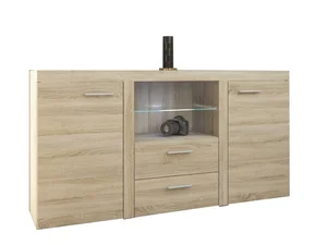 Komoda KADEN 2D2S – dub sonoma