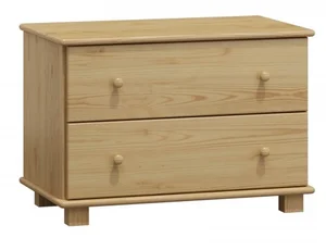 Komoda NEFTYS 19 z masivu borovice, hloubka 47 cm