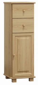 Komoda NEFTYS 23 – masiv borovice, hloubka 47 cm