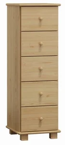 Komoda NEFTYS 24 – masiv borovice, hloubka 47 cm