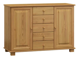 Komoda NEFTYS 37 – masiv borovice, moření olše