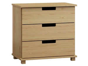 Komoda TORFIN 2, masiv borovice, 100 cm