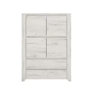 Komoda Typ 33 ANGEL – bílá craft