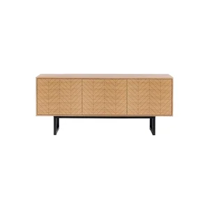 Komoda Woodman Camden Herringbone dubový dekor 175x75 cm