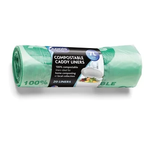 Kompostovatelné pytle na odpadky 7 l, sada 20 ks – Addis