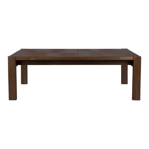 Konferenční stolek Bruneau – Dutchbone, masivní dřevo 60x120 cm