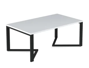 Konferenční stolek Lazaro – bílý mat