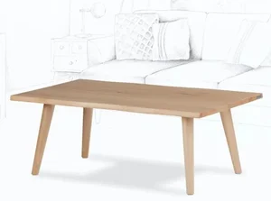 Konferenční stolek Toronto z masivu buk