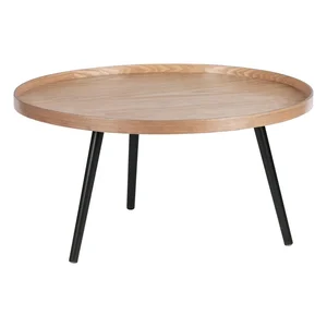 Konferenční stolek WOOOD Mesa 78 cm béžovo-černý