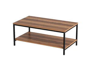 Konferenční stolek ZANRE černá/ořech