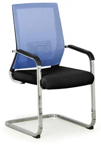 Konferenční židle ELITE NET modrá/černá