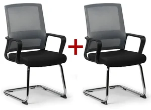 Konferenční židle s výhodným balíčkem šedá