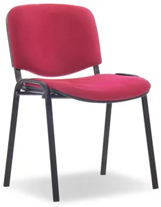 Konferenční židle Viva černé nohy červená