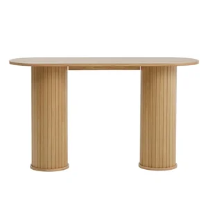 Konzolový stolek Nola 40x130 cm přírodní dřevo