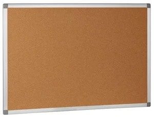 Korková nástěnka s hliníkovým rámem 1200x900 mm