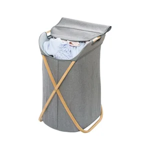 Koš na prádlo Bahari Bamboo, 79 l