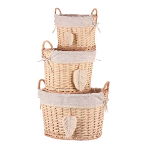 Koše proutěné PRE212 – sada 3 ks