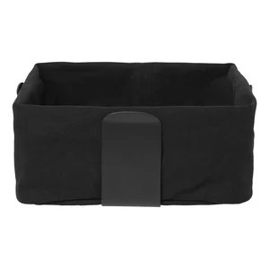 Košík na chléb Blomus Bread, černý, 26 × 26 cm