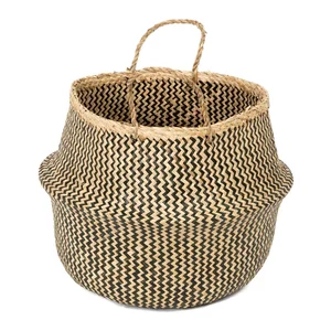 Košík z mořské trávy Compactor Zic Zac 45 cm