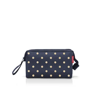 Kosmetická taštička Reisenthel Travelcosmetic Metallic Dots modrá