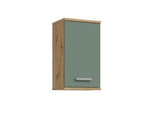 Koupelnová horní skříňka CANELU, dub artisan / šalvěj, 5 let záruka