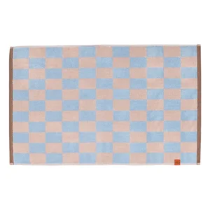 Koupelnová předložka 50×80 cm z bio bavlny, Retro