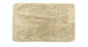 Koupelnová předložka TiaHome světle žlutá 50x80 cm