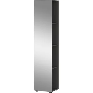 Koupelnová skříňka Vasio 31x144 cm, antracitová