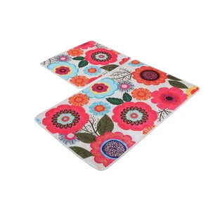 Koupelnové předložky 2 ks – 50×60 a 60×100 cm – Galvin