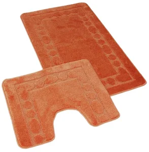 Koupelnové předložky Terra sada 2 kusy 60x100 a 60x50 cm