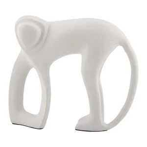 Kovová dekorace Monkey 15 cm