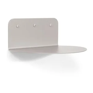 Kovová police Flex 30 cm, Šedp-béžová – Spinder Design