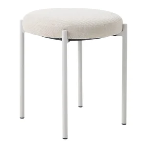 Kovová stolička Pelican ve krémové barvě