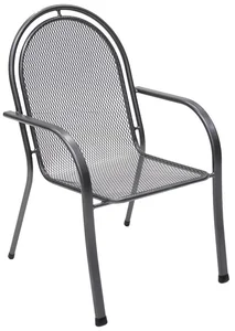 Kovové křeslo Corina