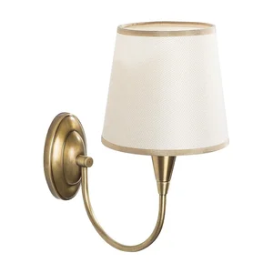 Kovové nástěnné svítidlo Patrick – zlaté, Opviq Lights