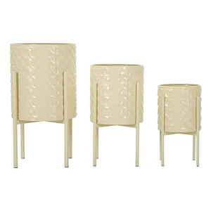 Kovové obaly Betsy – 3dílná sada Ø36 cm