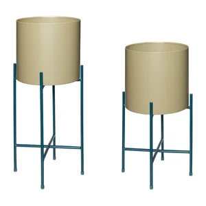 Kovové obaly na květináče Airy – sada 2 ks, Ø 25 cm