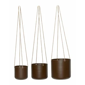 Kovové závěsné obaly Bloom, Hübsch – sada 3 ks