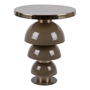 Kovový kulatý odkládací stolek Ø46 cm – Tess Leitmotiv