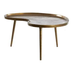 Kovový odkládací stolek Lienz 60 × 80 cm