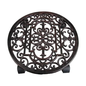 Kovový pojízdný podstavec na květináč Ø 29 cm Ornament – Esschert Design