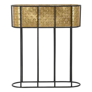 Kovový stojan Oval na květiny od Mauro Ferretti