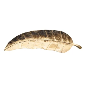 Kovový tác Foglia 11×38 cm – Mauro Ferretti