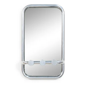 Kovový věšákový panel Retro – stříbrný, Spinder Design