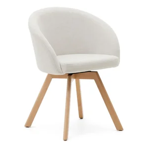 Krémová jídelní židle Marvin