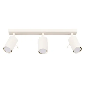 Krémové stropní svítidlo Etna 6×45 cm