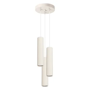 Krémové závěsné svítidlo Gleam 19,5 cm