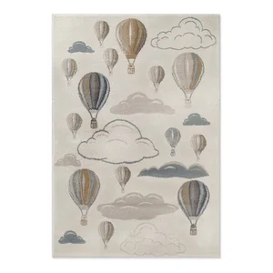 Krémový dětský koberec Hot Air Balloon 160×235 cm – Hanse Home