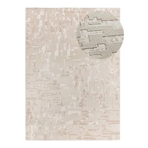 Krémový koberec 133x190 cm Baresa Universal