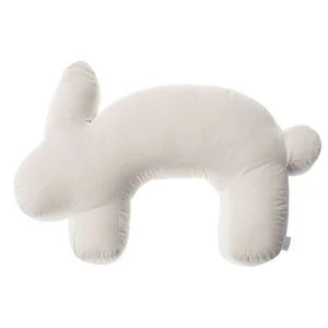 Krémový kojicí polštář Velvet Bunny Yellow Tipi
